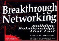 [+]The best book of the month Breakthrough Networking: Building Relationships That Last Second Edition  [NEWS]