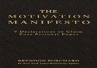 [+]The best book of the month The Motivation Manifesto: 9 Declarations to Claim Your Personal Power  [READ] 