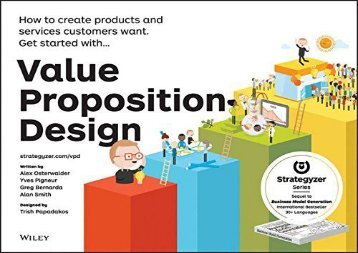 [+]The best book of the month Value Proposition Design: How to Create Products and Services Customers Want (Strategyzer)  [DOWNLOAD] 