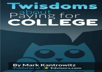 [+][PDF] TOP TREND Twisdoms about Paying for College [PDF] 