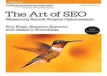[+]The best book of the month The Art of SEO: Mastering Search Engine Optimization  [DOWNLOAD] 