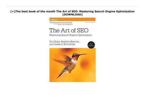 [+]The best book of the month The Art of SEO: Mastering Search Engine Optimization  [DOWNLOAD] 