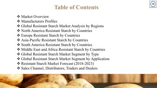 Resistant Starch