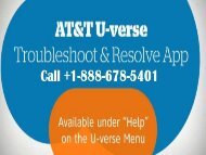 At&t u-verse phone number +1-888-678-5401 at&t u-verse Technical Or Customer support Service phone number