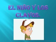 EL NIÑO Y LOS CLAVOS