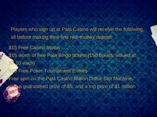 Pala Online Casino