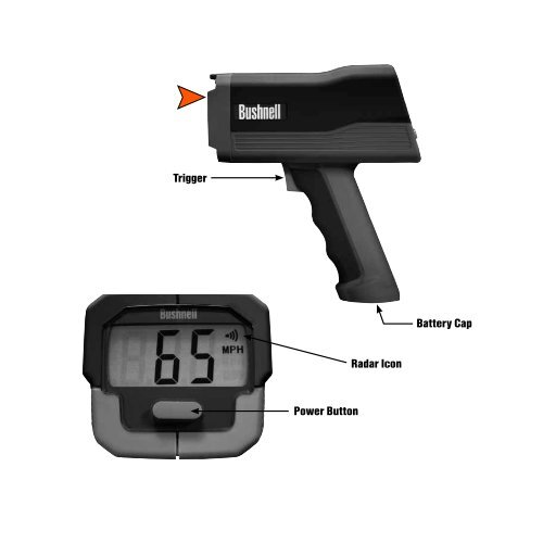 Bushnell Speedster III Speed Radar Gun - OpticsPlanet.com