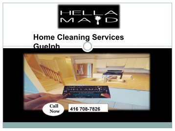 Home Cleaning Services Guelph