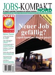 Logistik-Spezialisten dringend gesucht - Jobs-Kompakt