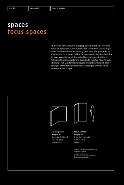 WEMA RaumKonzepte: procedes i-d - Spaces