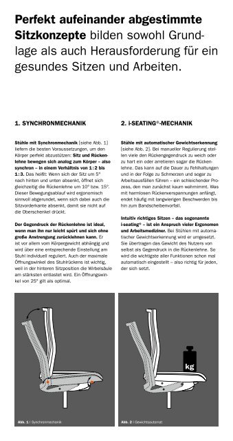 WEMA RaumKonzepte: König+Neurath - Ergonomiekatalog