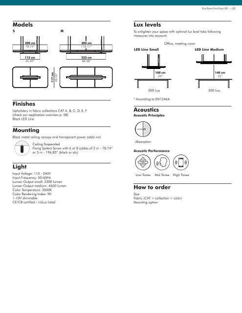 WEMA RaumKonzepte: BuzziSpace - Catalog Lighting 2018