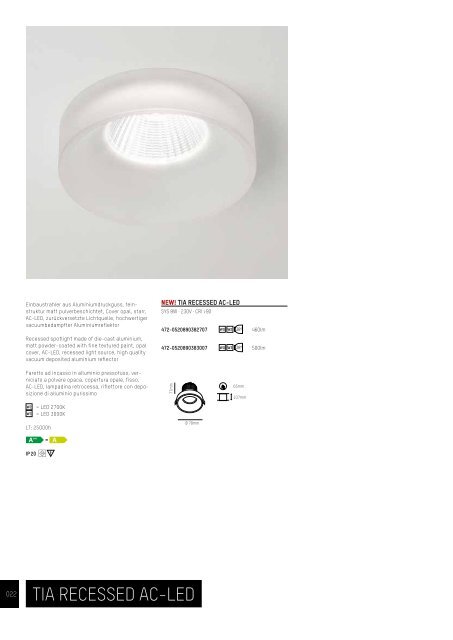 WEMA RaumKonzepte: Molto Luce - Light Style 18/19