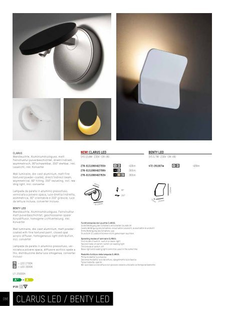 WEMA RaumKonzepte: Molto Luce - Light Style 18/19