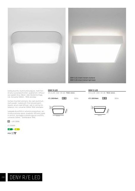 WEMA RaumKonzepte: Molto Luce - Light Style 18/19