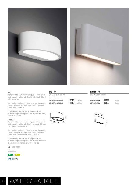 WEMA RaumKonzepte: Molto Luce - Light Style 18/19