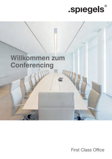 WEMA RaumKonzepte: spiegels - Willkommen zum Conferencing