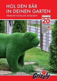 Grizzly Produktkatalog 2018/2019