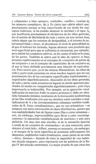 1993 - Gustavo Bueno - Teoría del Cierre Categorial-Tomo-2. Pentalfa. 1993