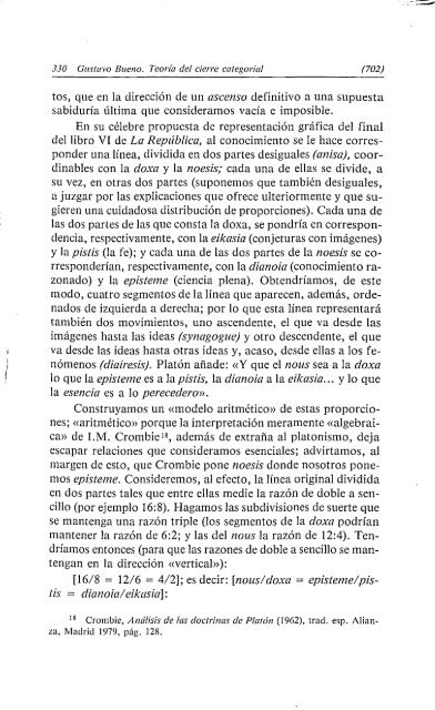 1993 - Gustavo Bueno - Teoría del Cierre Categorial-Tomo-2. Pentalfa. 1993