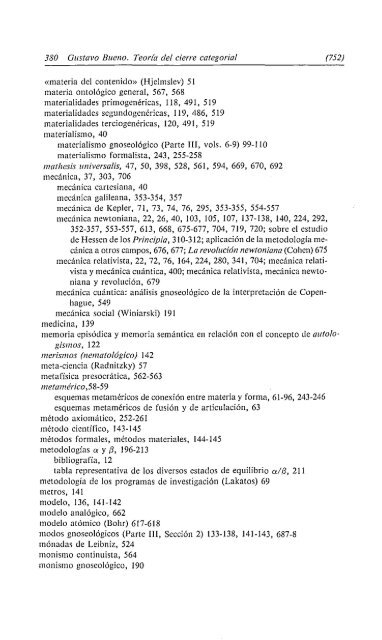 1993 - Gustavo Bueno - Teoría del Cierre Categorial-Tomo-2. Pentalfa. 1993
