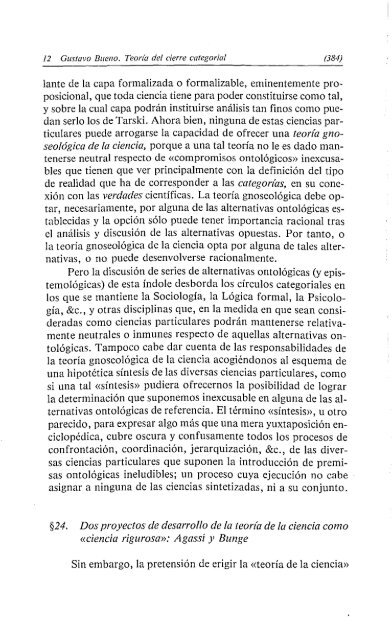 1993 - Gustavo Bueno - Teoría del Cierre Categorial-Tomo-2. Pentalfa. 1993