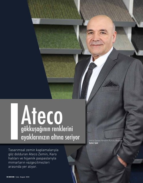 Decor Temmuz Ağustos 2018