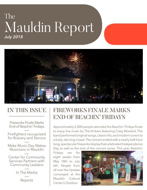 July 2018 Mauldin Report