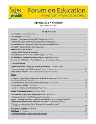 Download Complete Newsletter - American Physical Society