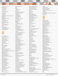 Natpe 2007 Participating Companies