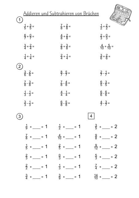 worksheet crafter brüche