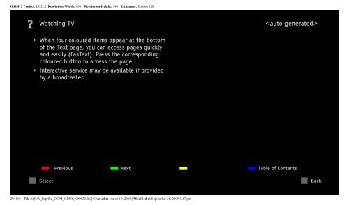 Sony KDL-40Z5810 - KDL-40Z5810 Consignes d&rsquo;utilisation Anglais