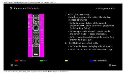 Sony KDL-40Z5810 - KDL-40Z5810 Consignes d&rsquo;utilisation Anglais