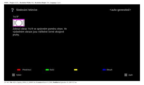 Sony KDL-40Z5810 - KDL-40Z5810 Consignes d&rsquo;utilisation Tch&egrave;que