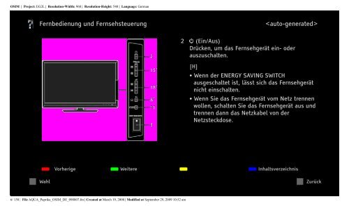 Sony KDL-40Z5810 - KDL-40Z5810 Consignes d&rsquo;utilisation Allemand