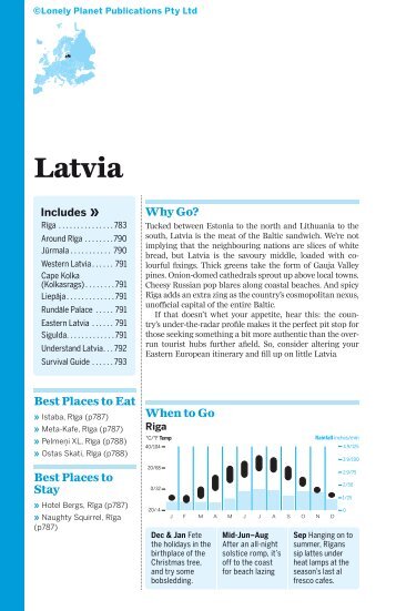 Latvia - Lonely Planet