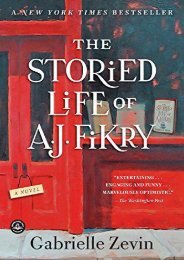 Download PDF The Storied Life of A. J. Fikry: A Novel Full