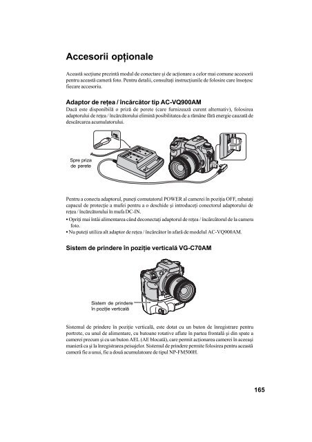 Sony DSLR-A700K - DSLR-A700K Mode d'emploi Roumain