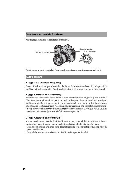 Sony DSLR-A700K - DSLR-A700K Mode d'emploi Roumain