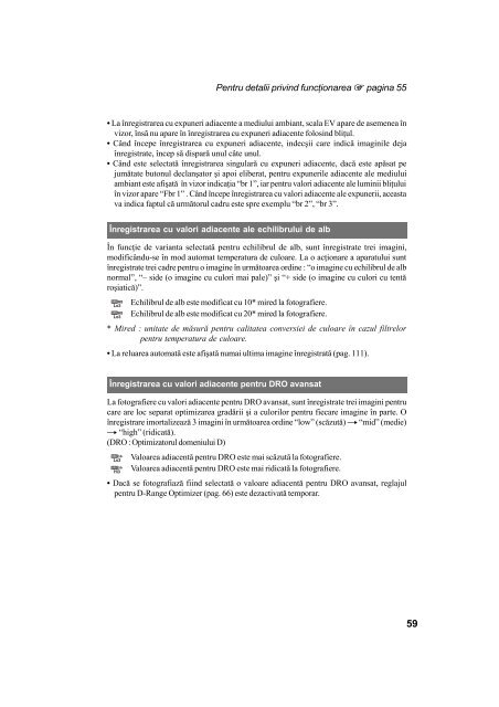 Sony DSLR-A700K - DSLR-A700K Mode d'emploi Roumain