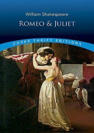 [PDF] Download Romeo and Juliet (Dover Thrift Editions) Full