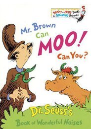 Download PDF Mr. Brown Can Moo! Can You? (Bright   Early Book) Full