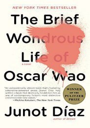 Download PDF The Brief Wondrous Life of Oscar Wao Online