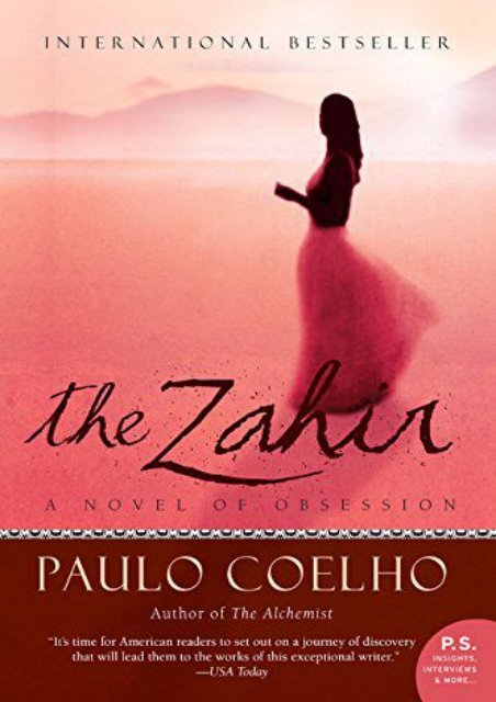 Download PDF The Zahir: A Novel of Obsession Full