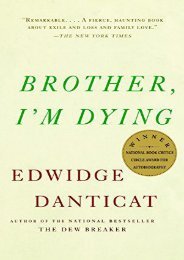 Download PDF Brother, I m Dying (Vintage Contemporaries) Online