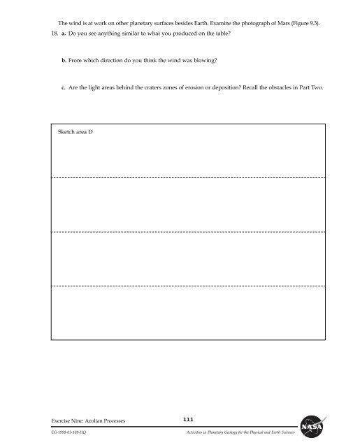 Planetary Geology pdf - NASA