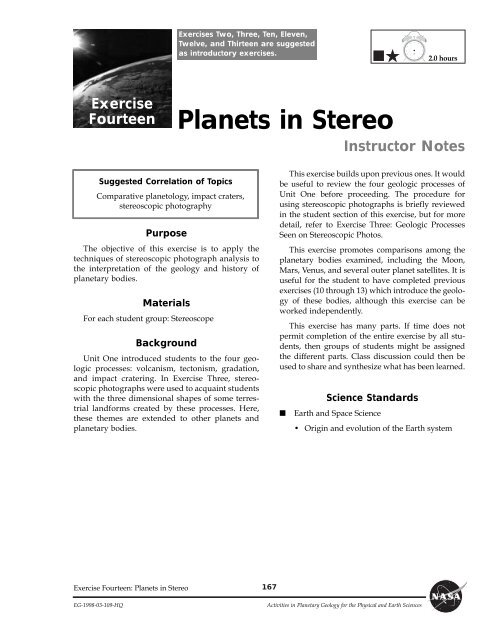 Planetary Geology pdf - NASA