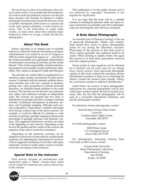 Planetary Geology pdf - NASA