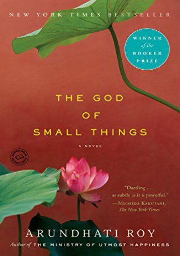 Download PDF The God of Small Things Online