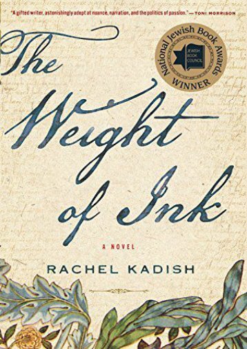 Download PDF The Weight of Ink Full